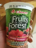 Mängden socker i fruits of the forest low fat yogurt