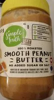 Mängden socker i Smooth peanut butter