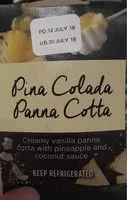 Mängden socker i Panna cotta pina colada