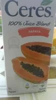 Mängden socker i Ceres Papaya 100% Fruit Juice - 1000ml