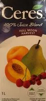Mängden socker i Ceres Full Moon Harvest Juice