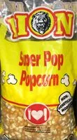 Mängden socker i Lion Superpop Popcorn Kernels Plastic Packet