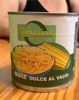 Mängden socker i Maiz dulce al vacio