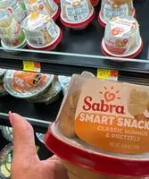 Mängden socker i Classic hummus & pretzels