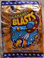 Mängden socker i Caramel Blasts