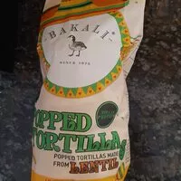 Mängden socker i Popped Tortillas