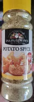Mängden socker i potato spice
