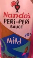 Mängden socker i Nando's