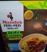 Mängden socker i Nando's zesty chicken peri-peri meal kit