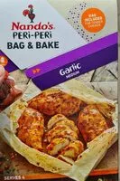 Mängden socker i Nando's Peri-Peri Bag&Bake Garlic
