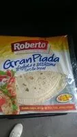 Mängden socker i Granpiada tortilla bread - Roberto - 330 g