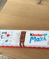Mängden socker i Kinder Maxi