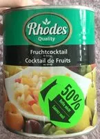 Mängden socker i Cocktail de fruits au sirop