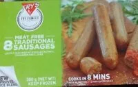 Mängden socker i Meat Free 8 Traditional Sausages