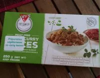 Mängden socker i Préparation végétarienne au curry korma