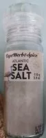 Mängden socker i Atlantic Sea Salt