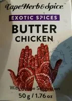 Mängden socker i Exotic Spices Butter Chicken
