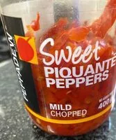 Mängden socker i Sweet piquante peppers