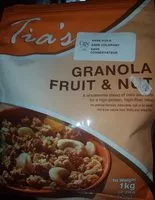 Mängden socker i Granola - Fruit & Nut