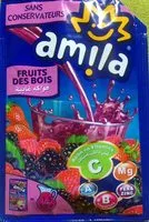 Mängden socker i Amila fraise des bois