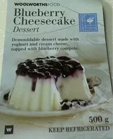 Mängden socker i Blueberry cheesecake dessert