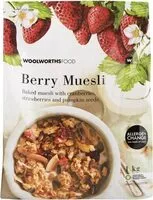 Mängden socker i Berry Muesli
