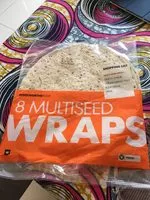 Mängden socker i 8multiseed wraps