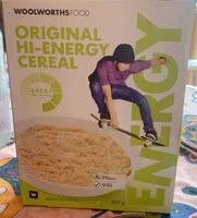 Mängden socker i Original hi-energy cereal