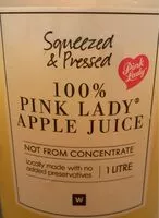 Mängden socker i Pink lady apple juice