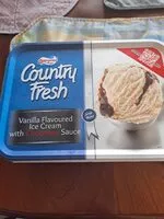 Mängden socker i Country Fresh Vanilla Flavoured Ice Cream with Chocolate Sauce