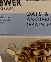 Mängden socker i Oats and ancient grain flakes