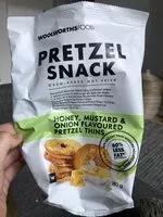 Mängden socker i Honey, Mustard & Onion Flavoured Pretzel Thins
