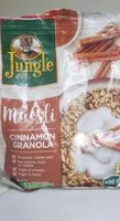 Mängden socker i Muesli cinnamon granola