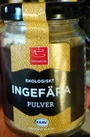 Mängden socker i Ekologiskt Ingefära Pulver