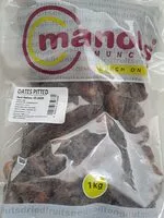 Mängden socker i Dates Pitted