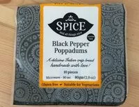 Mängden socker i Black Pepper Poppadums
