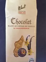 Mängden socker i Chocolat Blanc au Caviar de Vanille