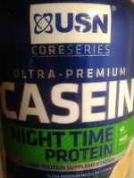 Mängden socker i Usn Prise De Masse Casein Vanille 1 KG