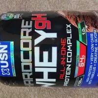 Mängden socker i Hardcore Whey gH all-in-one protein complex