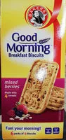 Mängden socker i Bakers Good Morning Mixed Berries
