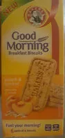 Mängden socker i Good Morning - Breakfast Biscuit - Peach and Apricot