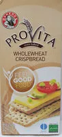 Mängden socker i Bakers Provita Wholewheat Crispbread