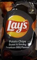 Mängden socker i Potato chips sweet & smoky american BBQ flavour
