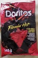 Mängden socker i Doritos - Flamin' Hot