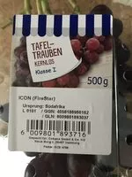 Mängden socker i Tafel-Trauben kernlos