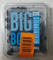 Mängden socker i Blueberries