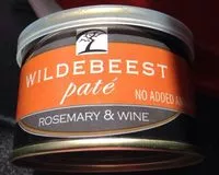 Mängden socker i Wildebeest Paté Rosemary & Wine