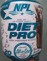 Mängden socker i NPL DIET PRO