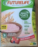 Mängden socker i Instant oats - mixed berries