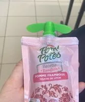 Mängden socker i Compote pomme framboises  litchi